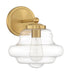 1-Light Wall Sconce in Oil Rubbed Bronze