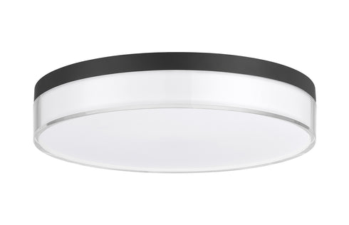 Clarion 11" 5CCT LED Acrylic Ceiling Light in White