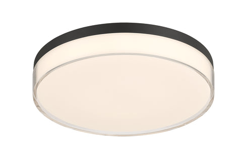 Clarion 11" 5CCT LED Acrylic Ceiling Light in White
