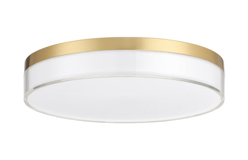 Clarion 11" 5CCT LED Acrylic Ceiling Light in White