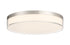 Clarion 11" 5CCT LED Acrylic Ceiling Light in White