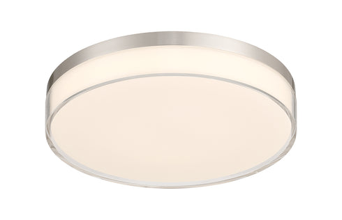 Clarion 11" 5CCT LED Acrylic Ceiling Light in White