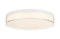 Clarion 11" 5CCT LED Acrylic Ceiling Light in White
