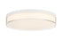 Clarion 11" 5CCT LED Acrylic Ceiling Light in White