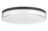 Clarion 13" 5CCT LED Acrylic Ceiling Light in Satin Nickel