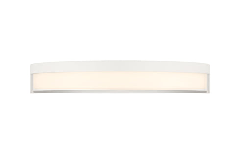 Clarion 13" 5CCT LED Acrylic Ceiling Light in Satin Nickel