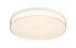 Clarion 13" 5CCT LED Acrylic Ceiling Light in Satin Nickel