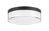 Clarion 7" 5CCT LED Acrylic Ceiling Light in Brass