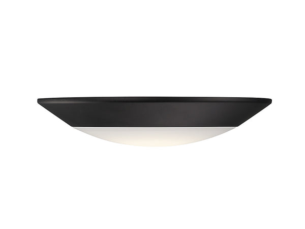 LED 5CCT Disc Light in Matte Black