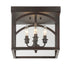 Garrett 4-Light Ceiling Light in English Bronze