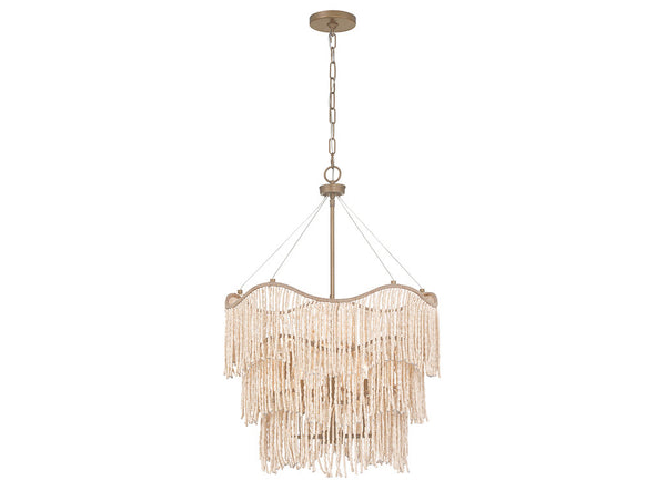 Melia 6-Light Pendant in Cypress by Breegan Jane