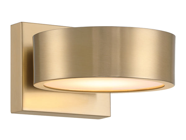 Talamanca 1-Light LED Wall Sconce in Noble Brass by Breegan Jane