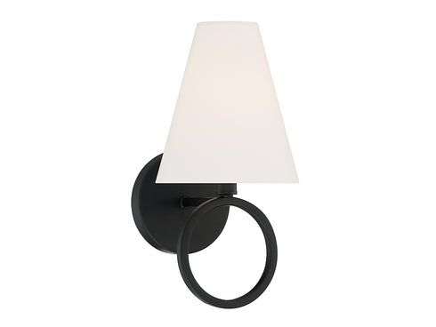 Compton 1-Light Wall Sconce in Warm Brass