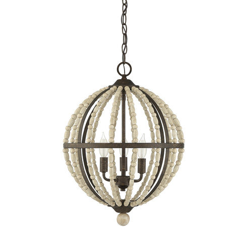 3-Light Pendant in Avignon