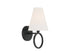 Compton 1-Light Wall Sconce in Warm Brass