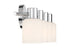 Strand 4-Light Bathroom Vanity Light in Matte Black