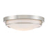 2-Light Ceiling Light in Natural Brass