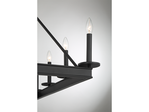 Boylston 12-Light Chandelier in Warm Brass