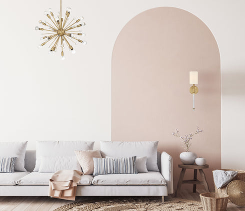 Galea 24-Light Chandelier in
Matte Black