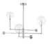 3-Light Chandelier in English Bronze