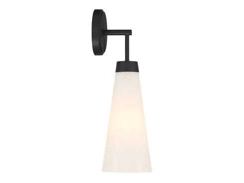 Brevard 1-Light Wall Sconce in Warm Brass
