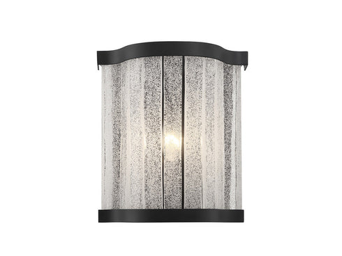 Parkside 1-Light Wall Sconce in Matte Black