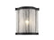 Parkside 1-Light Wall Sconce in Matte Black