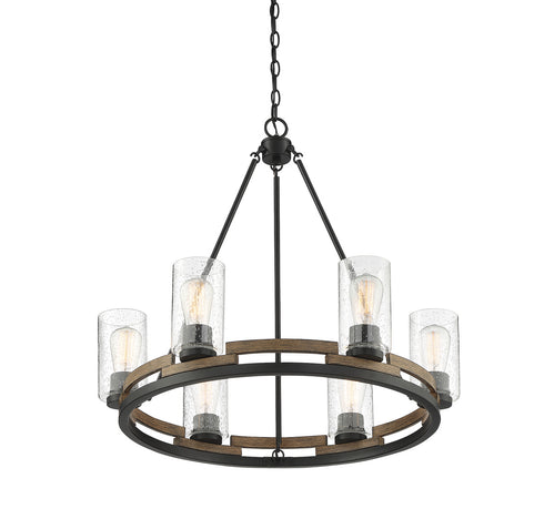 Lynwood 6-Light Chandelier in Lodge