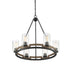 Lynwood 6-Light Chandelier in Lodge
