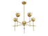 5-Light Chandelier in Matte Black