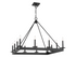 Boylston 12-Light Chandelier in Warm Brass
