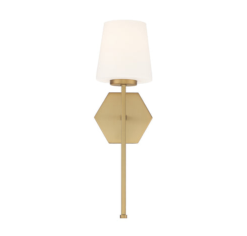 Conover 1-Light Wall Sconce in Satin Nickel