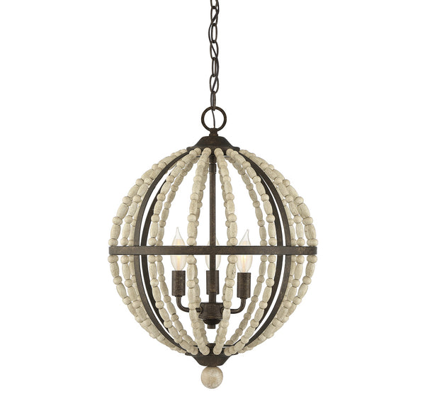 3-Light Pendant in Avignon