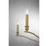 5-Light Chandelier in Polished Nickel