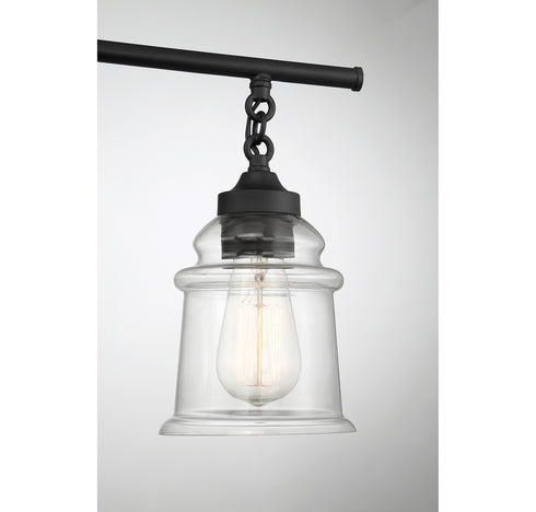 Fuller 3-Light Bathroom Vanity Light in Satin Nickel