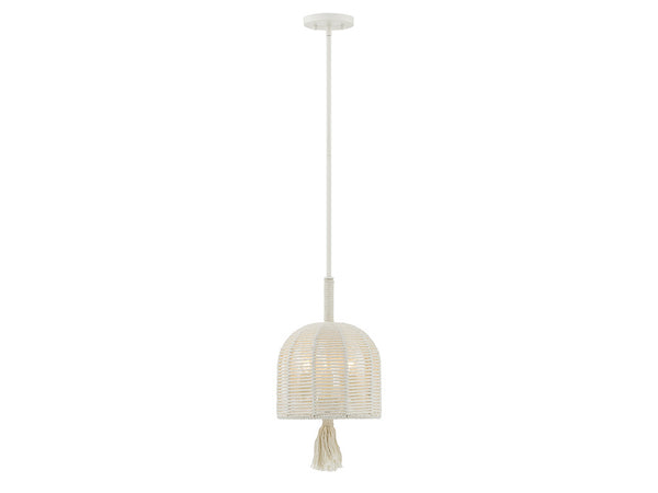 Lunara 3-Light Pendant in Cotton by Breegan Jane