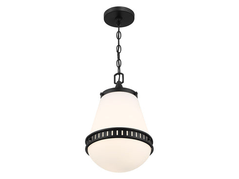Endura 1-Light Pendant in Satin Nickel