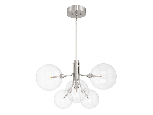 6-Light Chandelier in Oil Rubbed Bronze