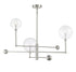 3-Light Chandelier in English Bronze