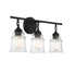 Fuller 3-Light Bathroom Vanity Light in Satin Nickel