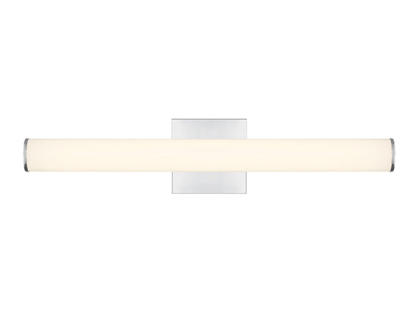 Colt 24" Contemporary LED Cylinder Vanity Light in Chrome