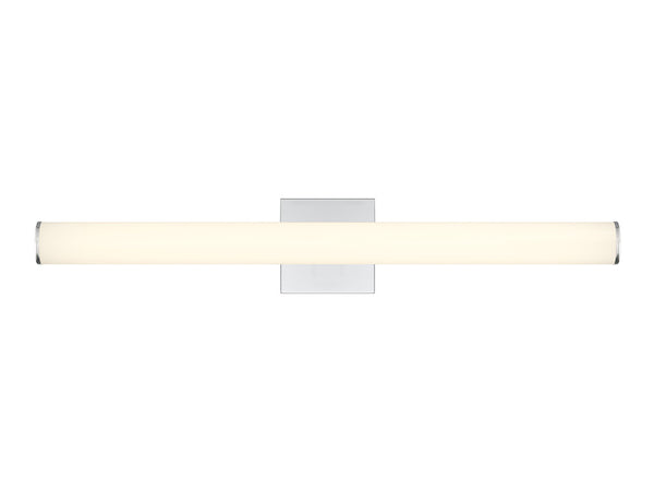Colt 30" Contemporary LED Cylinder Vanity Light in Chrome