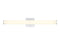 Colt 30" Contemporary LED Cylinder Vanity Light in Chrome