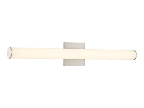 Colt 30" Contemporary LED Cylinder Vanity Light in Chrome