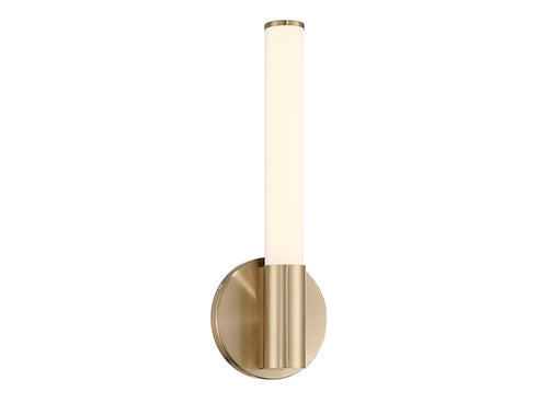 Connor 14" Mini Tube LED Cylinder Vanity Light in Chrome
