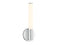 Connor 14" Mini Tube LED Cylinder Vanity Light in Chrome