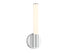 Connor 14" Mini Tube LED Cylinder Vanity Light in Chrome