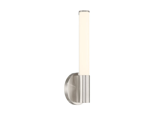 Connor 14" Mini Tube LED Cylinder Vanity Light in Chrome