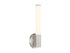 Connor 14" Mini Tube LED Cylinder Vanity Light in Chrome
