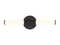 Connor 18" Mini Tube LED Cylinder Vanity Light in Black